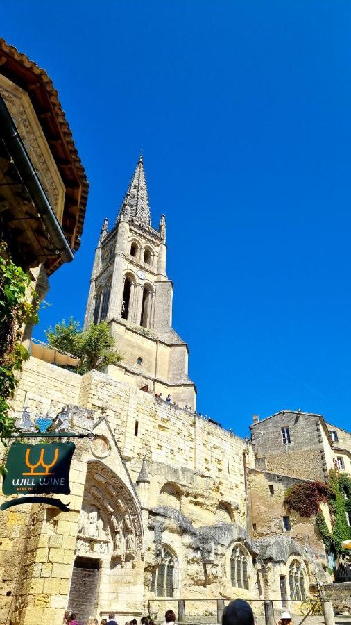 Ferienwohnung La Maison Des Vignes Saint Emilion Exterior foto