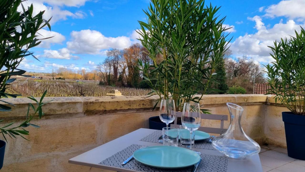 Ferienwohnung La Maison Des Vignes Saint Emilion Exterior foto