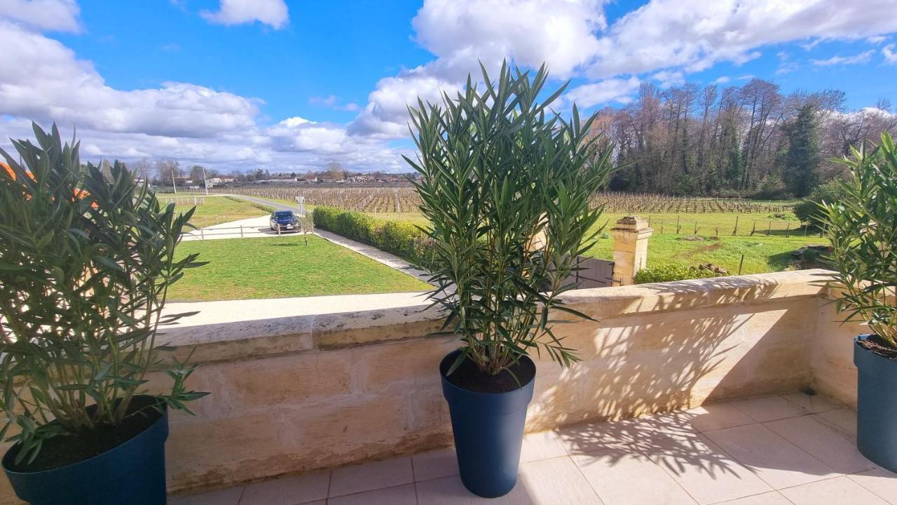 Ferienwohnung La Maison Des Vignes Saint Emilion Exterior foto